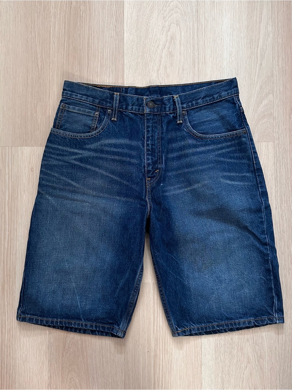 Levi's Dark Blue Denim Jorts